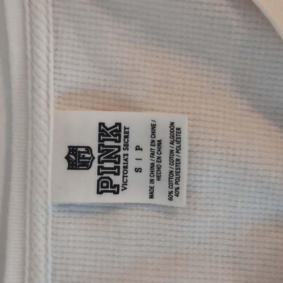 Victoria's secret Pink Tennessee Titans thermal long sleeve size small NFL shirt - Picture 5 of 9